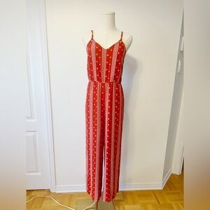 Japna boho tribal onepiece overall summer women red in medium